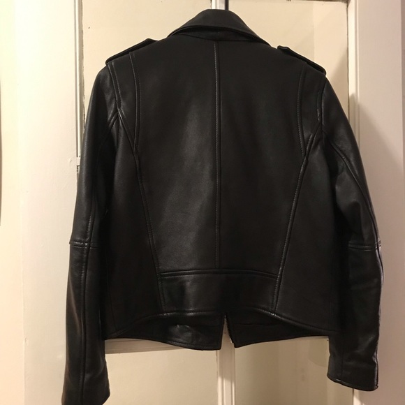 Levi’s Leather Moto Jacket - Picture 7 of 7